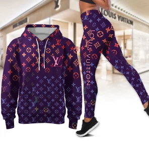 LV Premium High Waist Leggings – Hoodie