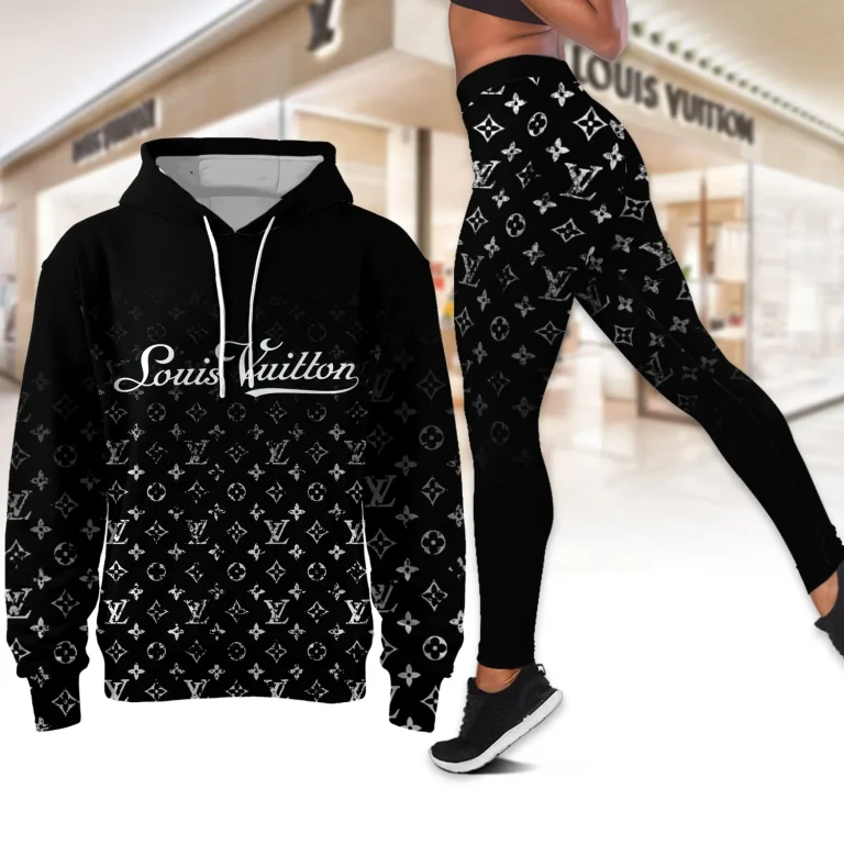 LV Premium High Waist Leggings – Hoodie