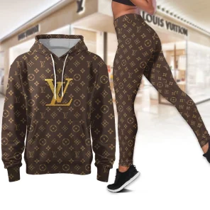 LV Premium High Waist Leggings – Hoodie