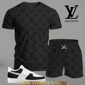 LOUIS VUITTON T-Shirt & Short Match AF1 Sneaker LUX-TX+STK+F40-0XMJDNWAW