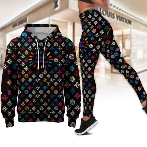 LV Premium High Waist Leggings – Hoodie