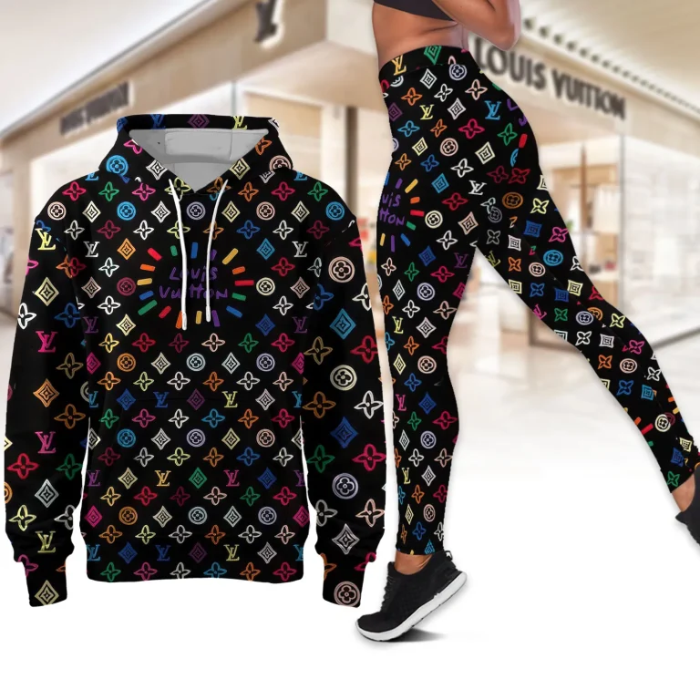 LV Premium High Waist Leggings – Hoodie