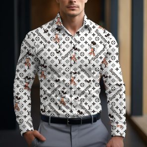 Luxury Long Sleeve Button Shirt