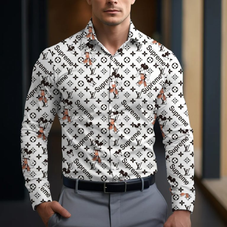 Luxury Long Sleeve Button Shirt