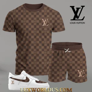 LOUIS VUITTON T-Shirt & Short Match AF1 Sneaker LUX-TX+STK+F40-0D3LK70FD