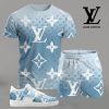 LOUIS VUITTON T-Shirt & Short Match AF1 Sneaker LUX-TX+STK+F40-0XKIB4PJ6