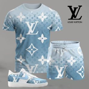 LOUIS VUITTON T-Shirt & Short Match AF1 Sneaker LUX-TX+STK+F40-0XKIB4PJ6