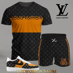 LOUIS VUITTON T-Shirt & Short Match AF1 Sneaker LUX-TX+STK+F40-0RGP6JQPD