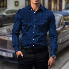 Luxury Long Sleeve Button Shirt
