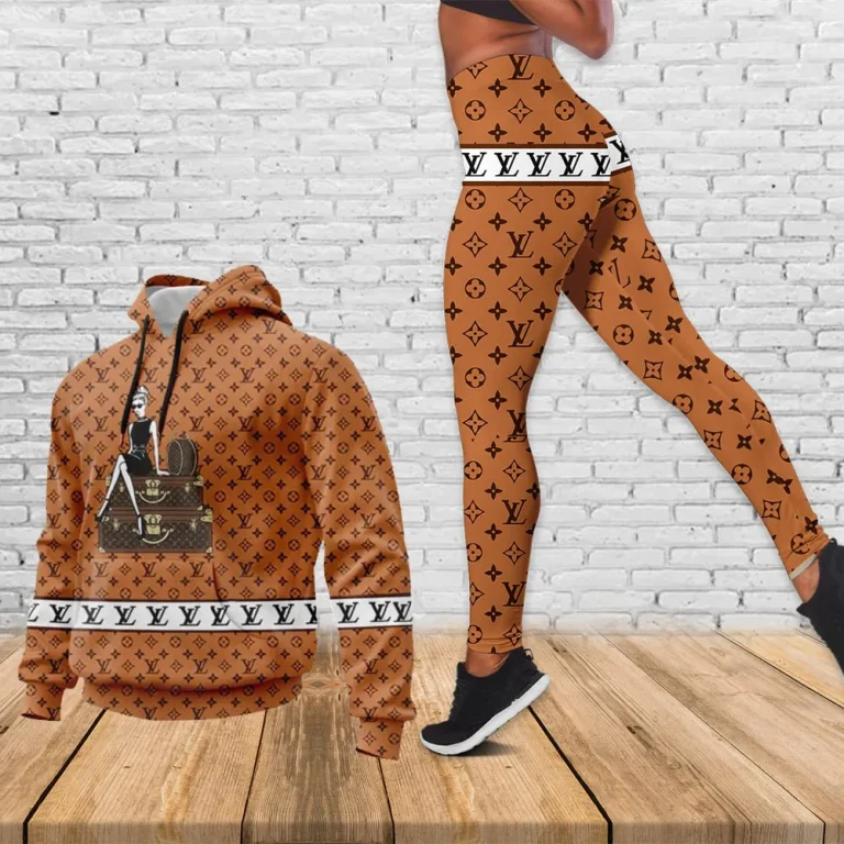 LV Premium High Waist Leggings – Hoodie
