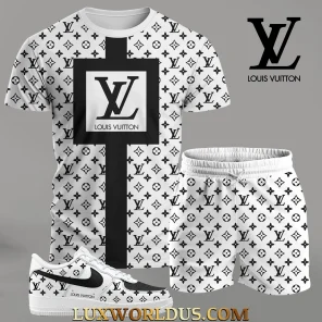 LOUIS VUITTON T-Shirt & Short Match AF1 Sneaker LUX-TX+STK+F40-0ZRYCIQLZ