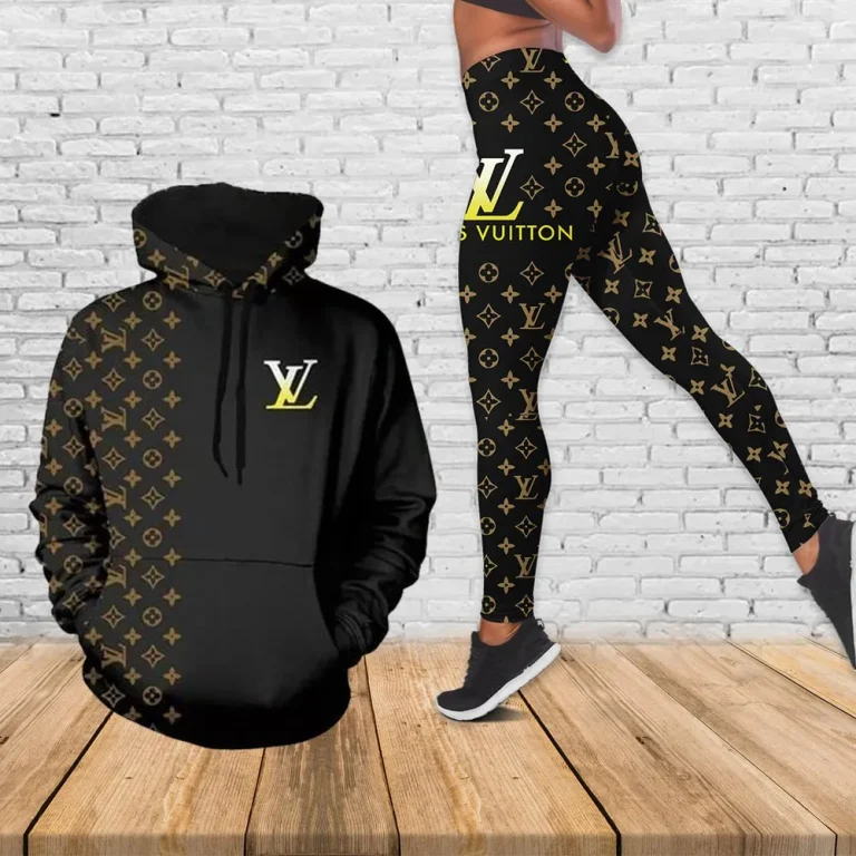 LV Premium High Waist Leggings – Hoodie