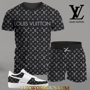 LOUIS VUITTON T-Shirt & Short Match AF1 Sneaker LUX-TX+STK+F40-0DE2LKY6Z