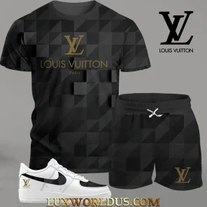 LOUIS VUITTON T-Shirt & Short Match AF1 Sneaker LUX-TX+STK+F40-0LM4DT3GJ