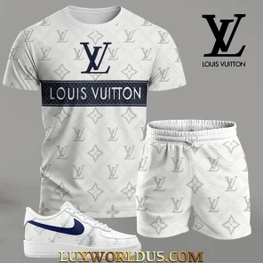 LOUIS VUITTON T-Shirt & Short Match AF1 Sneaker LUX-TX+STK+F40-0APAY3EYK