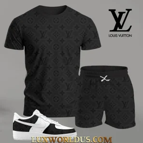 LOUIS VUITTON T-Shirt & Short Match AF1 Sneaker LUX-TX+STK+F40-0CZKMMKPY