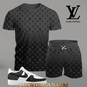 LOUIS VUITTON T-Shirt & Short Match AF1 Sneaker LUX-TX+STK+F40-0VDT8MTFN