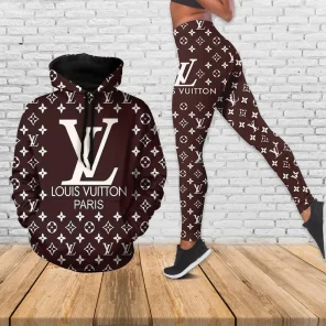 LV Premium High Waist Leggings – Hoodie