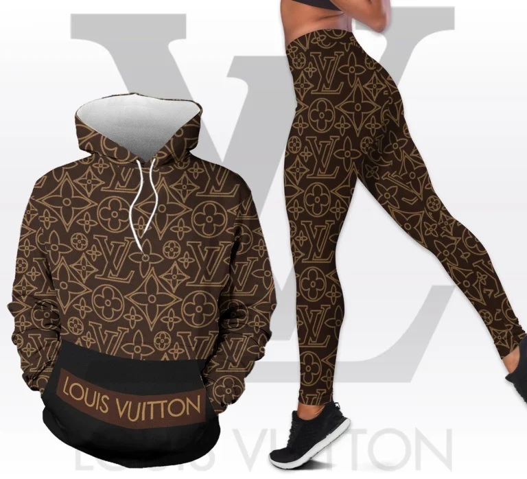LV Premium High Waist Leggings – Hoodie