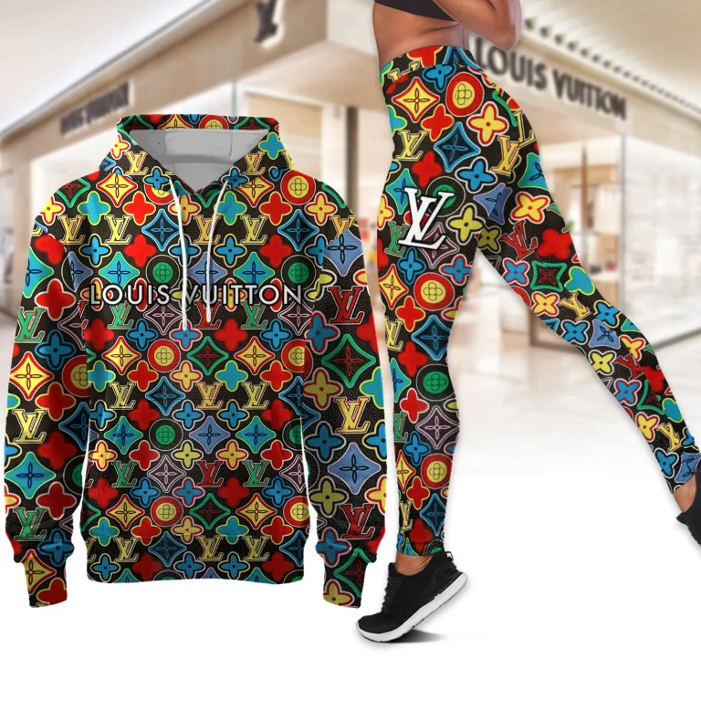 LV Premium High Waist Leggings – Hoodie