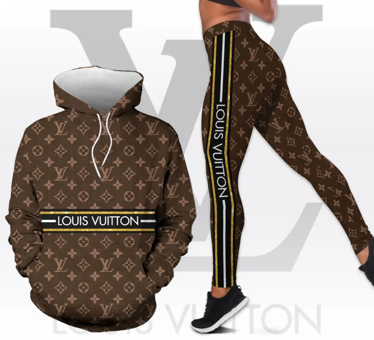 LV Premium High Waist Leggings – Hoodie