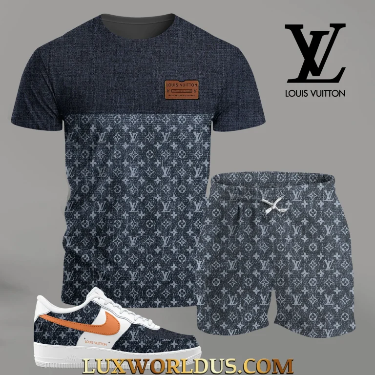 LOUIS VUITTON T-Shirt & Short Match AF1 Sneaker LUX-TX+STK+F40-0INZJSWV2