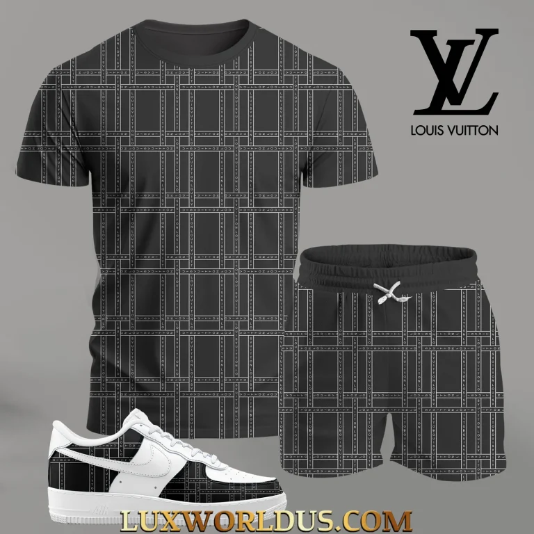 LOUIS VUITTON T-Shirt & Short Match AF1 Sneaker LUX-TX+STK+F40-0UBIFHHLO